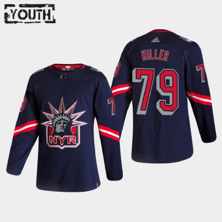 Dresovi New York Rangers K Andre Miller 79 2020-21 Reverse Retro Authentic - Dječji